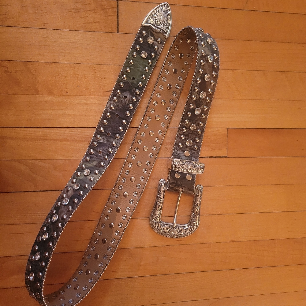 Camo Bling Belt